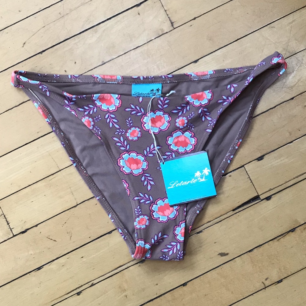 Brown Letarte Bikini Bottom